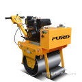 Hand roller compactor hydraulic single drum vibratory road roller automatic soil compactor machine FYL-600C